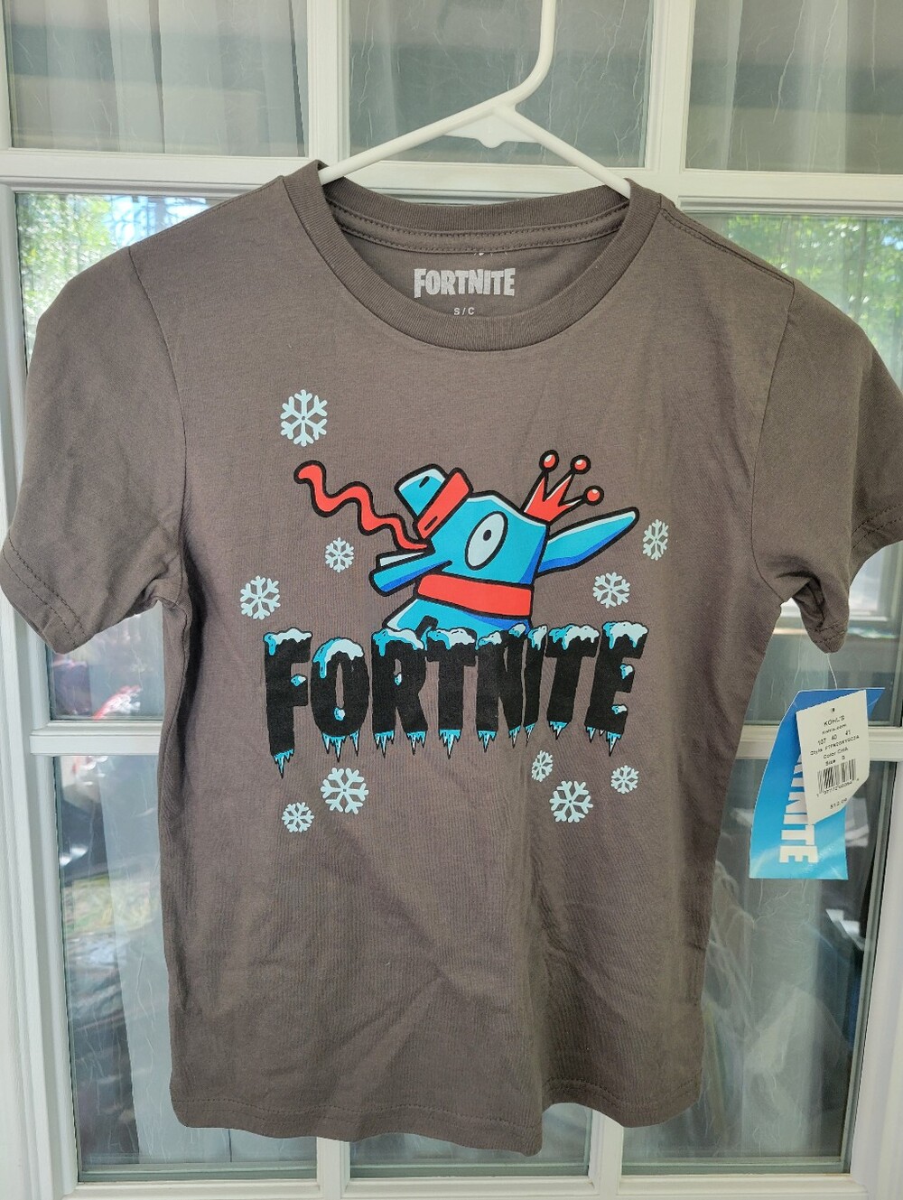New ✨️Kids' FORTNITE Gray Graphic Tee